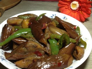 少油版茄子烧法——酱烧茄子的做法