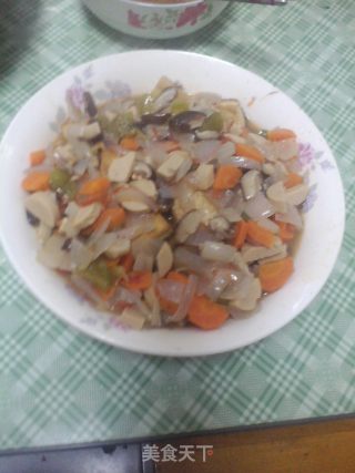 浇汁豆腐的做法