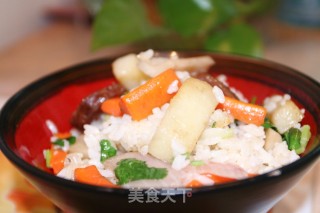 全家百吃不厌的煲仔饭的做法