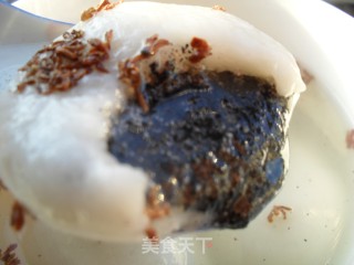 桂花芝麻汤圆的做法