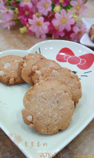 焦糖花生饼干的做法