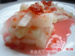 山楂酱酸甜山药的做法