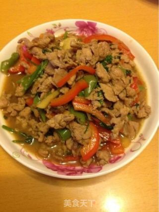 香辣肉丝的做法