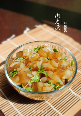 美容佳品：满是胶原蛋白的肉皮冻的做法
