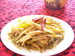 素炒土豆丝的做法