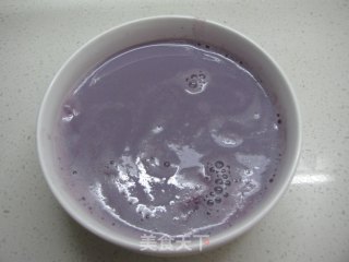 紫色的豆浆的做法