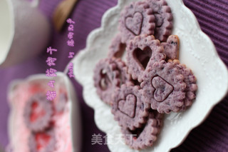 紫山药饼干的做法