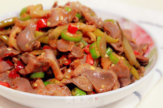 脆辣鸡胗的做法