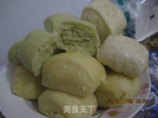 有色馒头的做法
