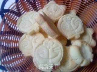 微波炉版哆啦a梦饼干的做法
