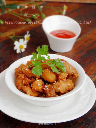 【炸醋肉片】--- 煮汤煮面的百搭配料的做法