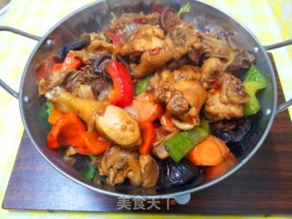 干锅鸡的做法