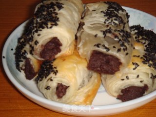 红豆沙千层酥的做法