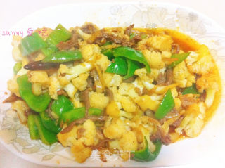 家常肉丝花菜的做法