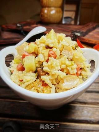 土豆焖饭的做法