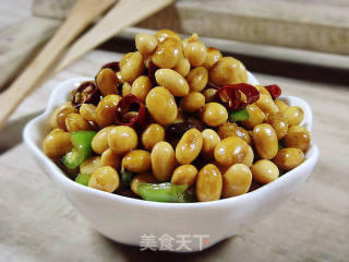 香卤黄豆的做法
