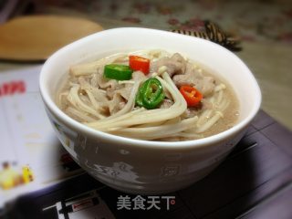 上汤金针菇肥牛的做法