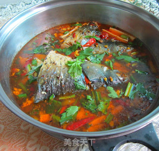 麻辣鱼头豆腐锅的做法