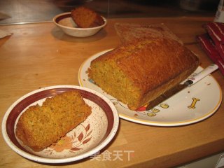 清新胡萝卜蛋糕的做法
