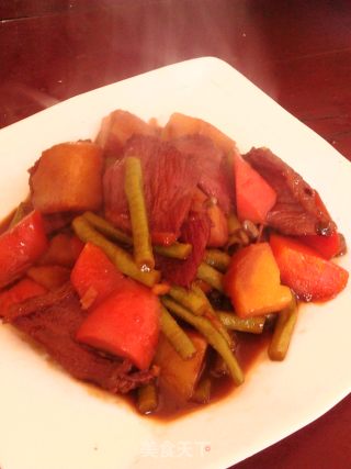 土豆牛肉的做法
