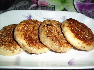芝麻肉馅饼的做法