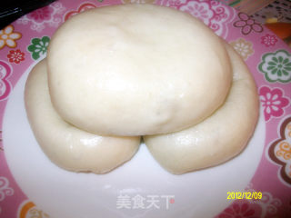 白又胖豆沙包的做法