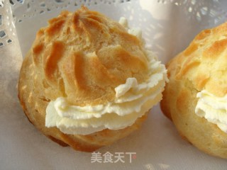 鲜奶泡芙的做法