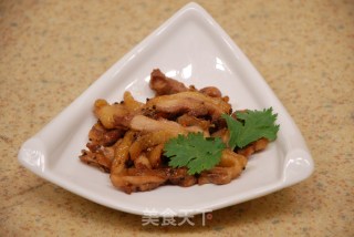 黑椒鸡丝的做法