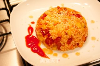 腊味炒饭的做法
