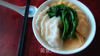 年糕水饺汤的做法