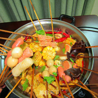 麻辣串串锅的做法