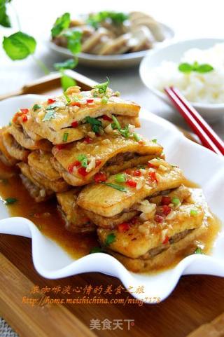 堪称米饭杀手的家常美味—锅塌豆腐盒的做法