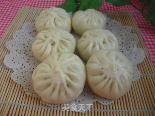 菜肉包的做法