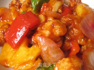菠萝咕噜肉的做法