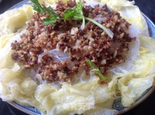 粉丝蒸白菜的做法