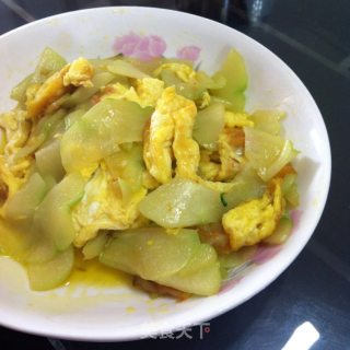 佛手瓜炒蛋的做法