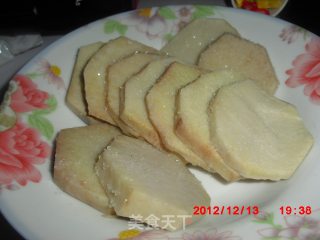 芋头蘸糖的做法