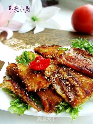 辣煎芝麻鱼排的做法