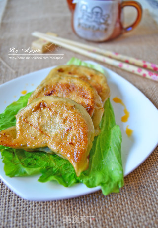 【韭菜煎饺】的做法
