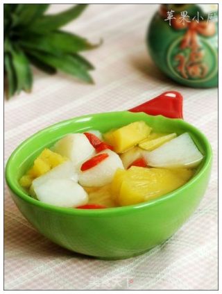 菠萝山药糖水