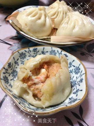 猪肉虾仁包子的做法