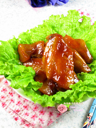 菜鸟也能做出好味道---苹果鸡翅的做法