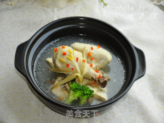 绿鸟鸡汤的做法
