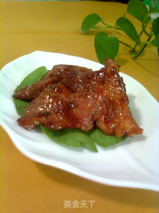 叉烧梅花肉——零厨艺的快手菜