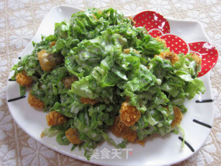 沙律牛柳的做法