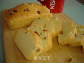 葡萄干海绵蛋糕的做法
