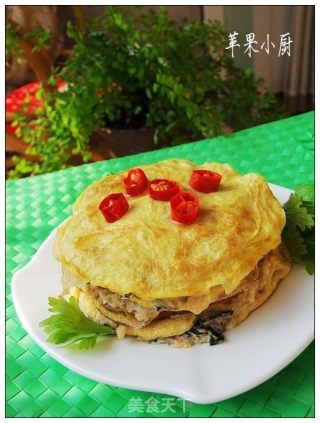双耳蛋肉堡的做法