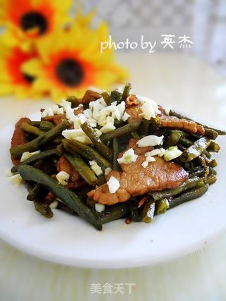 蒜蓉豇豆的做法