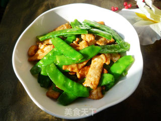 小炒荷兰豆的做法