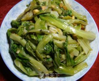 清炒生菜的做法